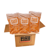 Longleaf Pine Straw - Mulch - Colored Brown - 3 Bags per box 80-90 Sq. Ft. -- FREE SHIPPING