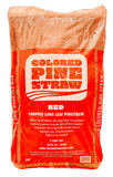 Bag of Red Colored Pine Straw