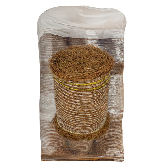 Pallet of 18 Non-Colored Pine Straw Rolls