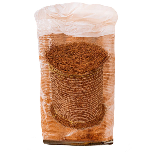 Pallet of 18 Brown Colored Pine Straw Rolls
